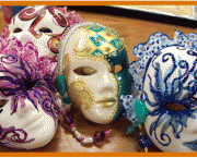 Máscara de Carnaval Decorativa (1)