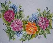 Moldes de Flores para Pintura em Tecido (4)