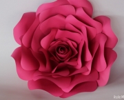 Rosa Feita em Origami (1)