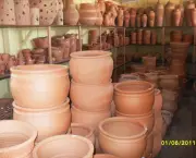Vaso de Cerâmica Feito em Torno (1)