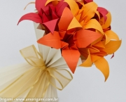 Vaso de Flores de Origami (2)