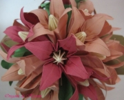 Vaso de Flores de Origami (8)