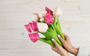 Como Fazer Uma Tulipa De Tecido