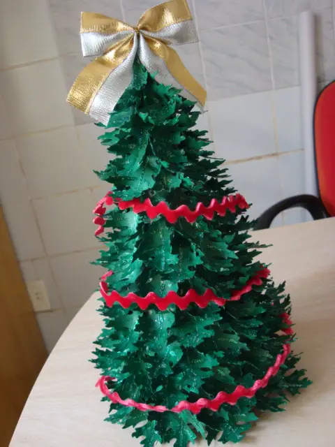 Como Fazer Uma Árvore De Natal de Papel | Artesanato - Cultura Mix