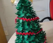Árvore De Natal Feita Com Papel (3)