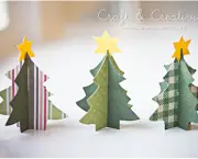 Árvore De Natal Feita Com Papel (4)