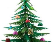 Árvore De Natal Feita Com Papel (7)