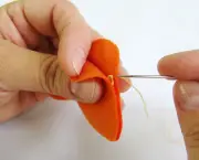 Como Fazer Cenoura De Feltro (3)