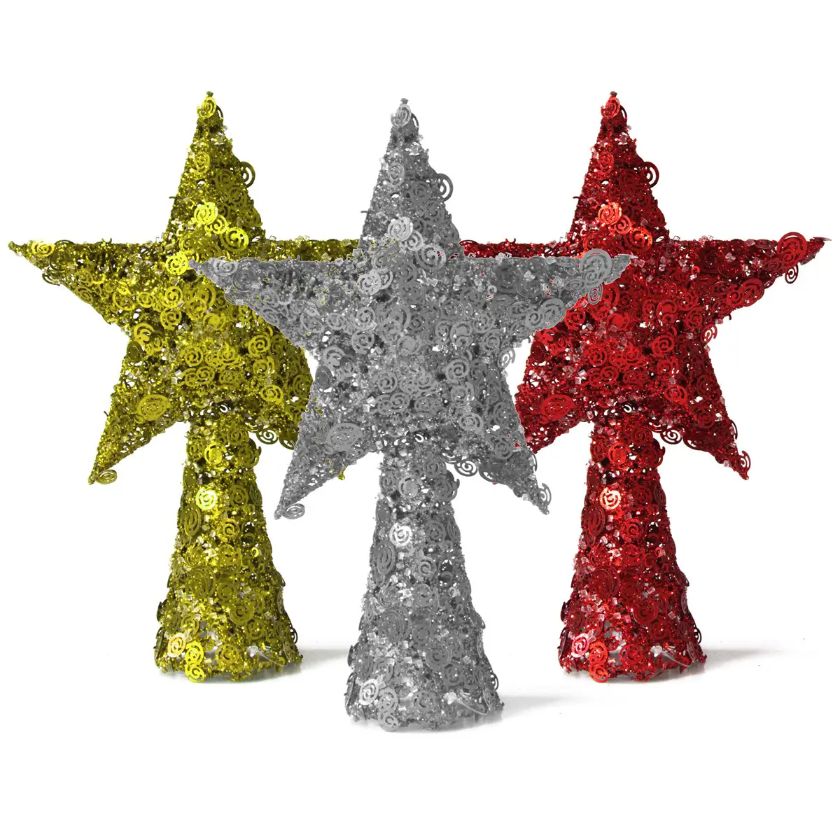 Estrelas para Decoração de Natal | Artesanato - Cultura Mix