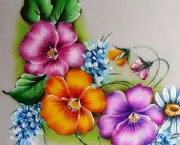Moldes de Flores para Pintura em Tecido (3)