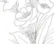 Moldes de Flores para Pintura em Tecido (6)