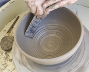Vaso de Cerâmica Feito em Torno (5)