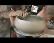 Vaso de Cerâmica Feito em Torno (7)