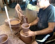 Vaso de Cerâmica Feito em Torno (9)