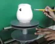 Vaso de Cerâmica Feito em Torno (10)