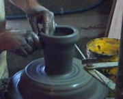 Vaso de Cerâmica Feito em Torno (11)