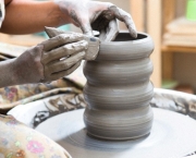 Vaso de Cerâmica Feito em Torno (16)