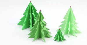Como Fazer Uma Árvore De Natal De Papel