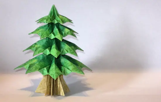 Árvore De Natal De Papel